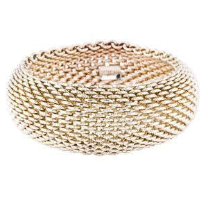 Authentic Tiffany & Co. Wide Somerset Bracelet